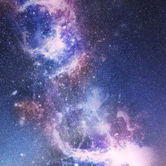 Wall Mural - galaxy in space textured background