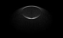 Set Of Circles Like Optical Illusion