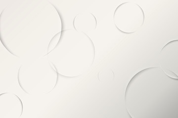 Poster - Bubble pattern on a beige background illustration