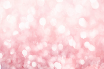 Wall Mural - pink bokeh patterned background illustration