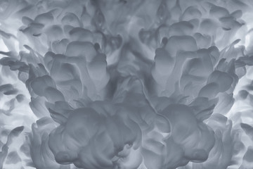Wall Mural - abstract gray smoke background illustration