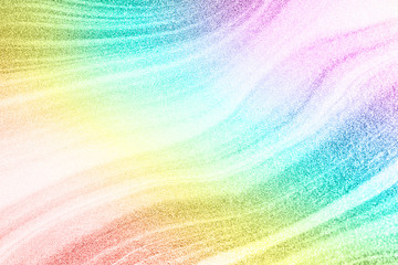 Wall Mural - rainbow fluid textured background illustration