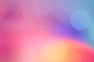 Wall Mural - bokeh pattern on a colorful background