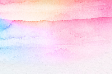 Colorful watercolor textured background