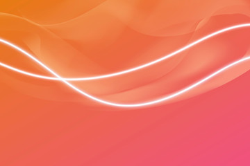 Wall Mural - glowing white neon line patterned background vector