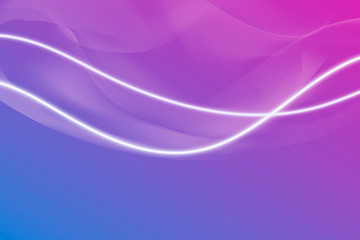Wall Mural - glowing white neon line patterned background vector