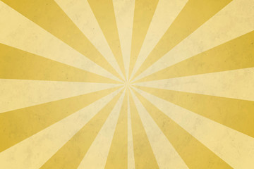Wall Mural - Gold sunburst effect patterned background