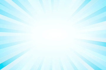 Wall Mural - Blue sunburst effect patterned background