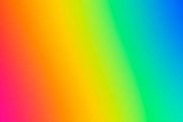 Sticker - Rainbow gradient patterned background