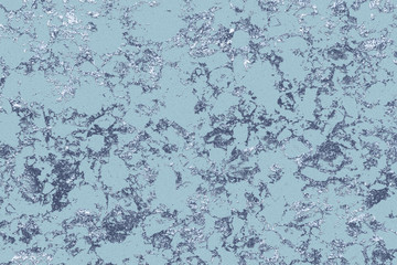 Wall Mural - Blue and gray marbled textured background
