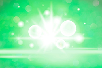Wall Mural - white bokeh light on a green background