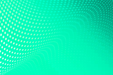 Wall Mural - neon mint green halftone background
