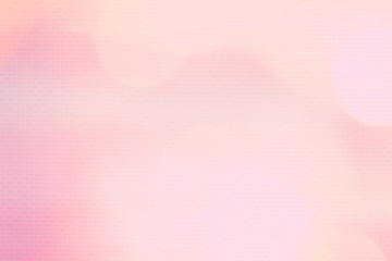 Wall Mural - salmon pink bokeh patterned background