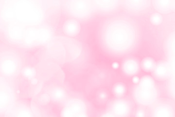 Wall Mural - flamingo pink bokeh patterned background