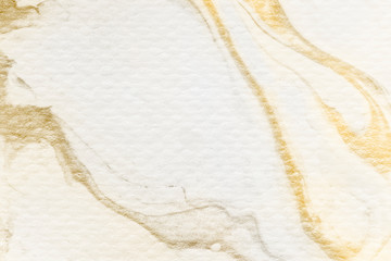 Wall Mural - abstract gold watercolor background