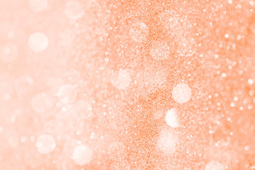 Wall Mural - Orange glitter pattern on a gray background