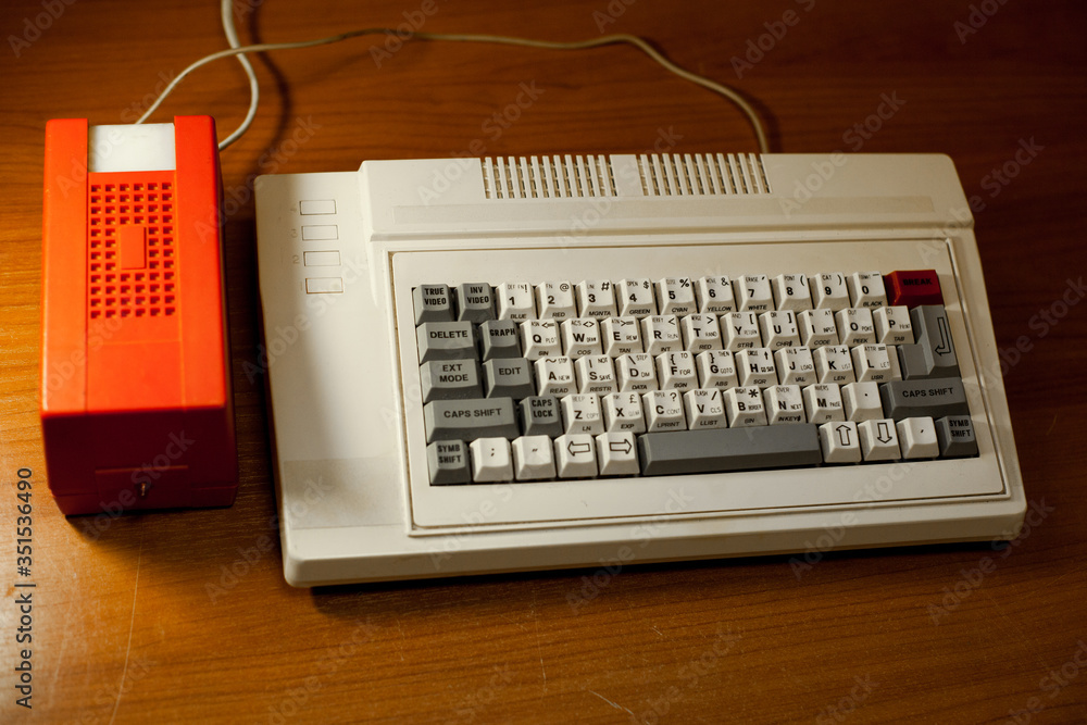 Retro computer, USSR clone of the ZX Spectrum with