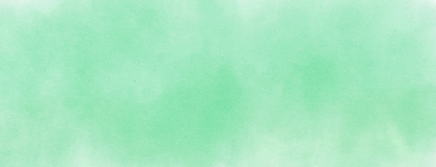 Poster - Abstract Green Water color background on paper with spotted blank copy space