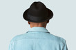 © rawpixel.com - Rear view on a senior man wearing a black hat mockup