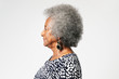 © rawpixel.com - Black senior woman with afro hair in a profile shot