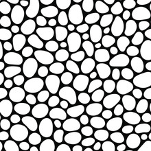 Seamless Pattern With Pebble