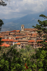 Wall Mural - Roccasecca dei Volsci - Panorama, Latina, Italy