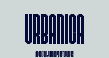 urbanica urban font perfect for your poster design