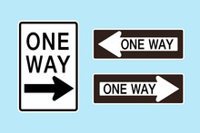 One Way Object One Way Sign Free Stock Photo - Public Domain Pictures