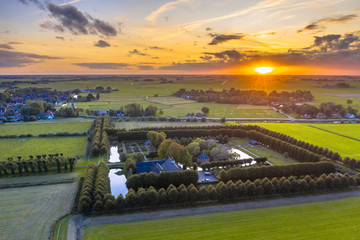 Wall Mural - Aerial view of Estate