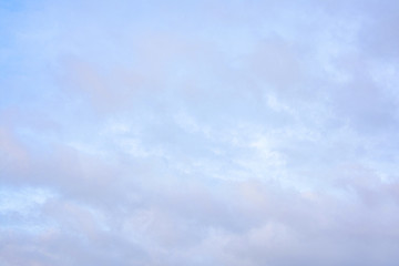 Wall Mural - beautiful blue sky with clouds, copy space
