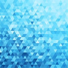 Wall Mural - abstract triangles pattern background - eps10 vector
