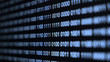 © george - Binary Code Close up view