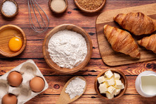 Bakery Products -flour, Dough, Yeast, Salt.