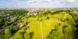 Aerial view of Primrose hill in London, UK