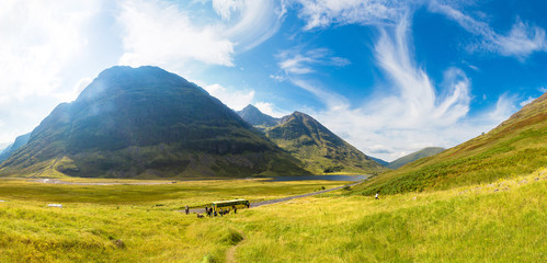 Wall Mural - Summer in Scotland highlands, United Kingdom