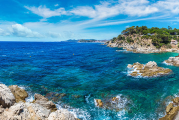 Wall Mural - Coast of Lloret de Mar i