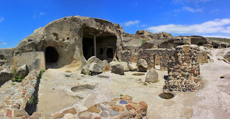 Georgia. The ancient cave city. Uplistsikhe.