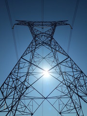 high voltage tower