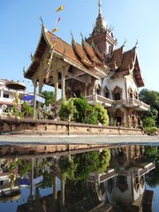 Wall Mural - Beautiful shrine in Chiang Mai