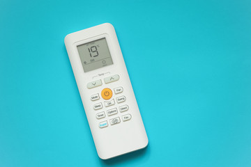 new white air conditioner remote control with temperature mode for heat