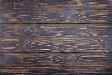 Old black wood background