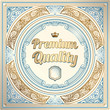 © alex_bond - Golden ornate decorative vintage label