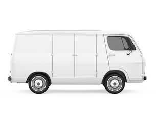 Wall Mural - Old Van Isolated