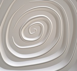 3d abstract spiral background