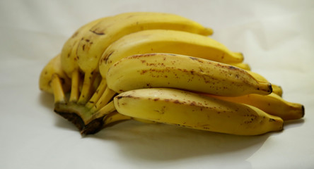 salvador, bahia / brazil - may 24, 2020: bunch of bananas is seen in the city of Salvador.