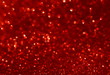 red bokeh, blured, defocused party, Christmas, holiday background. Copy space
