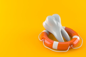 Poster - Life buoy with tooth