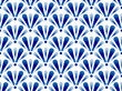 blue flower seamless pattern