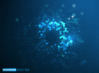 Matrix of countless blocks