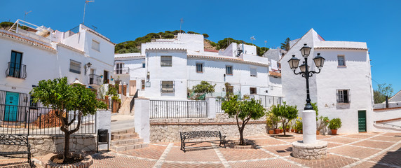 Wall Mural - White streets of Mijas Pueblo. Andalusia, Spain